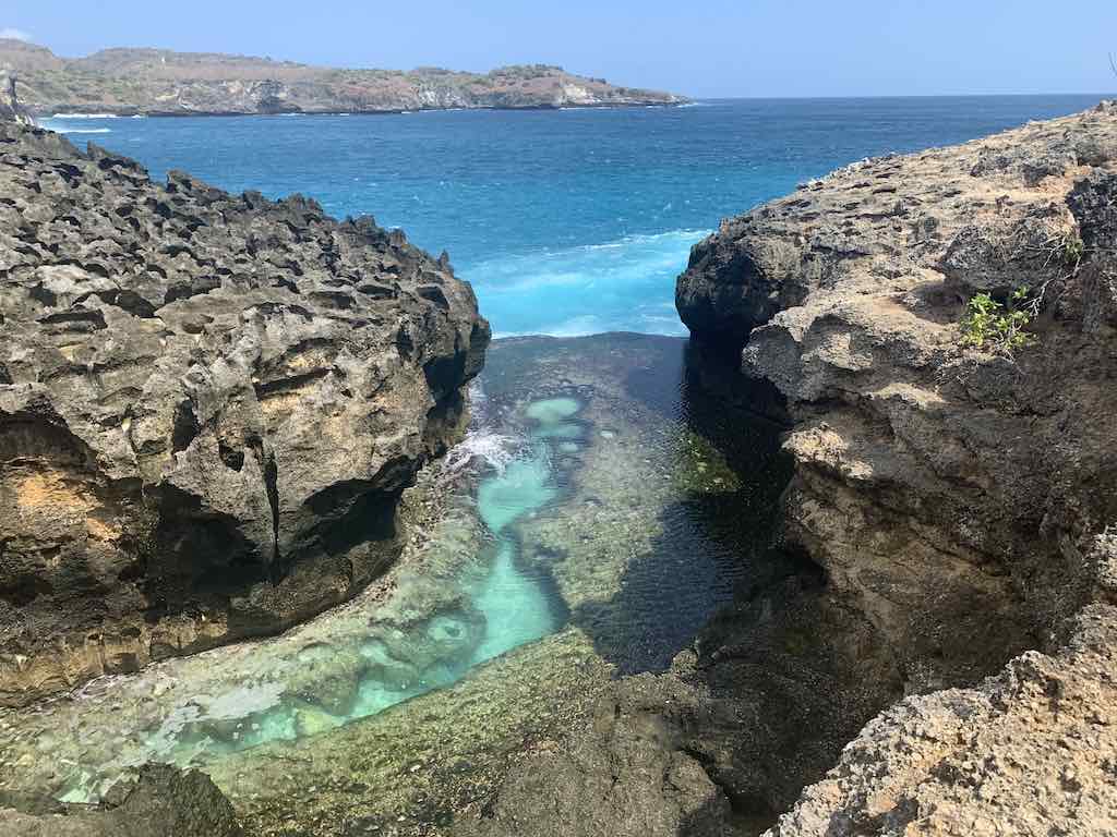 Angel Billabong Nusa Penida Bali Sebelum gelombang