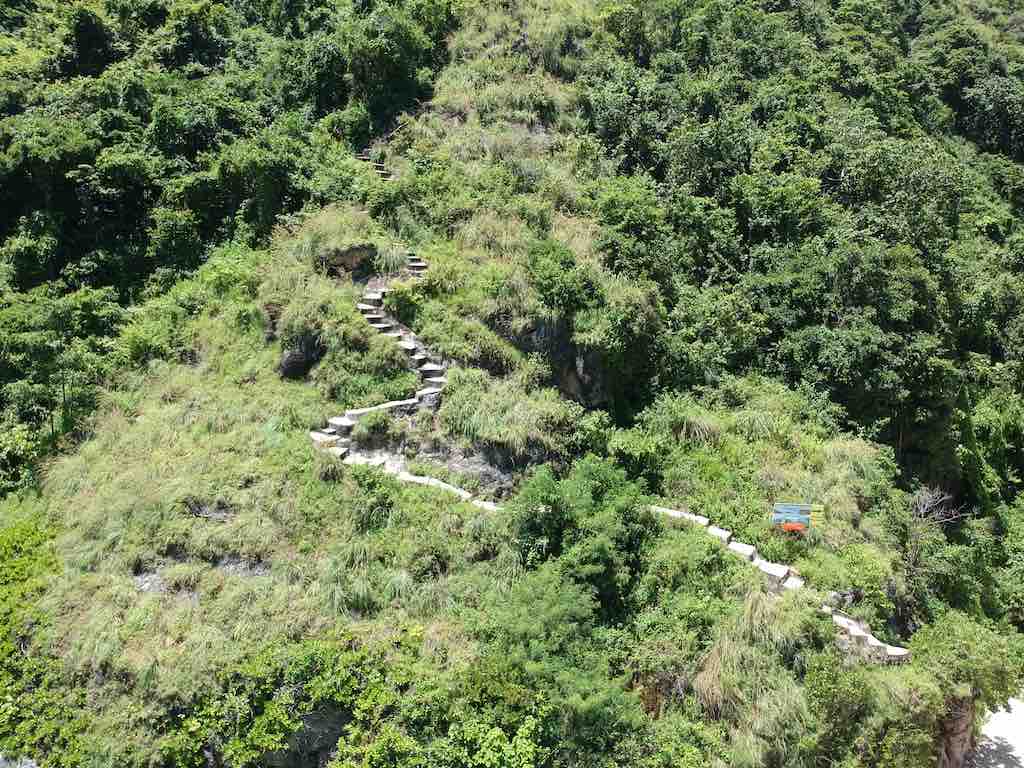 Atuh Beach staircase Nusa Penida