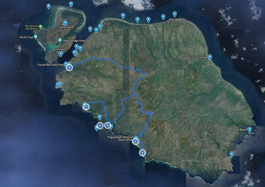 Rencana Perjalanan 2 Nusa Penida Bali