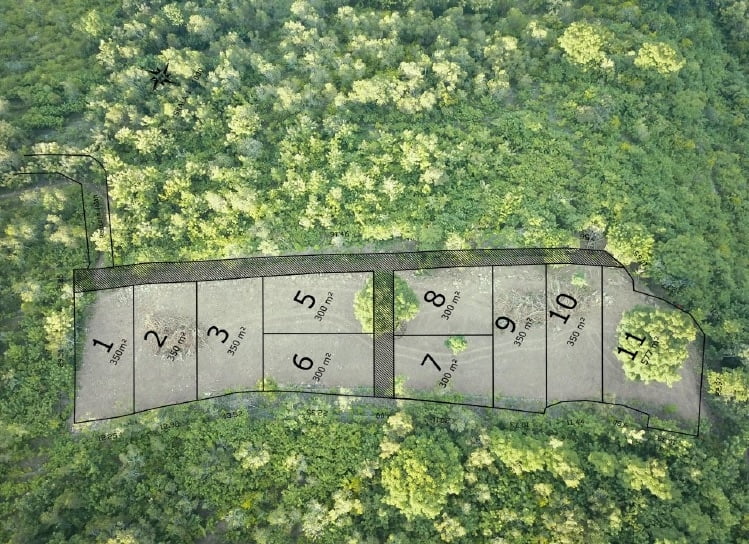 Layout Suana Land for Sale Nusa Penida Bali