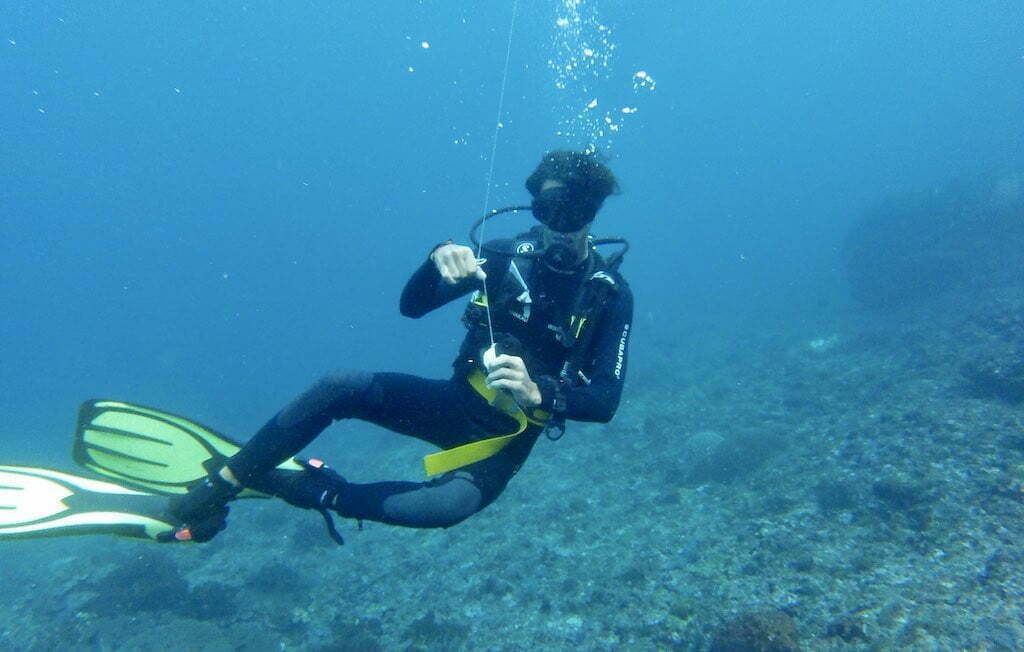 Scuba diving in Nusa Penida
