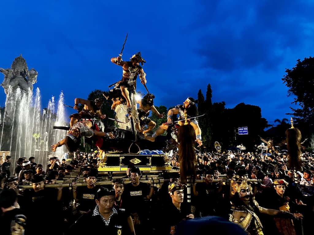 nyepi 2024 ogoh ogoh denpasar bali